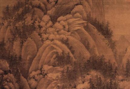 [中国收藏网]古代江宁画家巨然，所画峰峦令人震撼